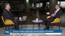 Ahmet Davutoğlu T24'te: Eski Türkiye geri döndü; başörtüsü ve din düşmanı küçük bir parti Türkiye'yi yönetiyor