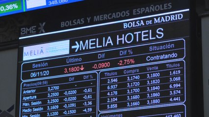 El Ibex 35 iniciaba el viernes con pérdidas que incrementa al 0,75 % tras la apertura