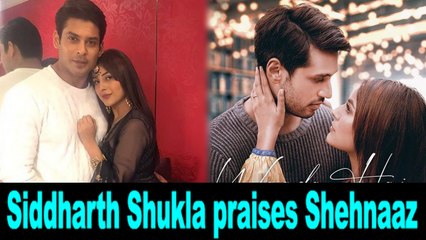 Siddharth Shukla gushes about Shehnaaz Gill's new music video