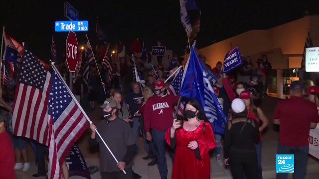 Présidentielle américaine : les pro et les anti-trump très mobilisés dans la rue