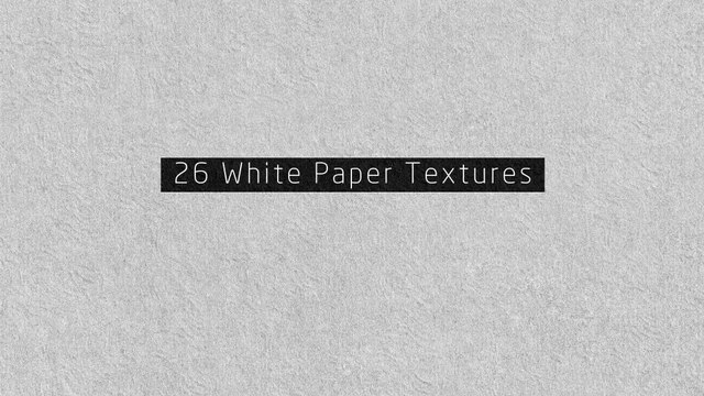 26 White Paper Background Textures