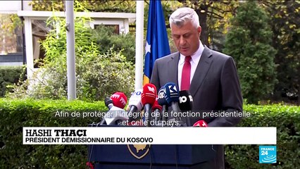 Crimes de guerre : le président kosovar, inculpé, démissionne et est mis en détention à La Haye