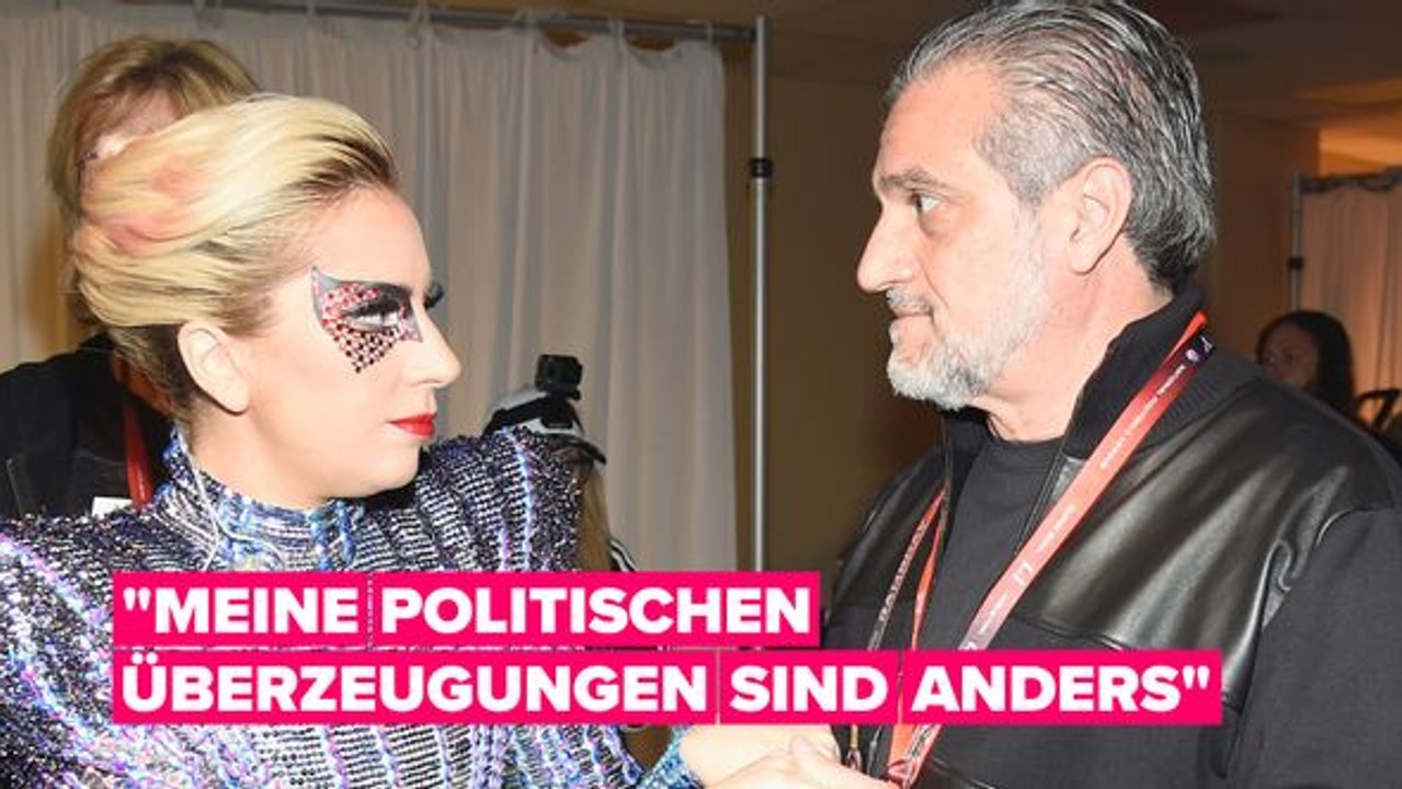 Lady gagas vater unterstützt trump