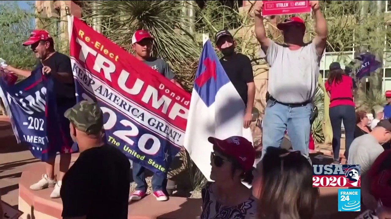 Trump supporters count on stopping vote in key states