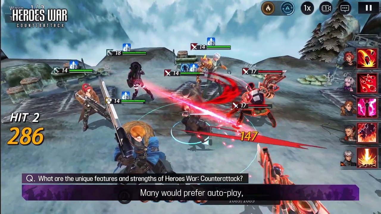 Présentation de Heroes War : Counterattack