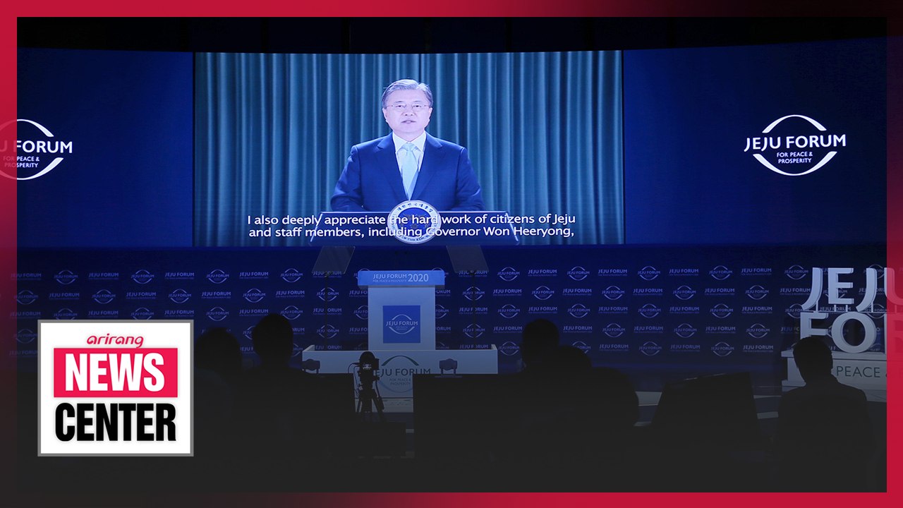 President Moon vows continued efforts for denuclearization, peace on Peninsula