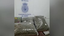 Cinco detenidos en El Ejido por transportar un cargamento de marihuana