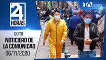 Noticias Ecuador: Noticiero 24 Horas, 06/11/2020 (De la Comunidad Primera Emisión)
