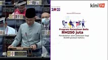 Budget 2021- Gov't announces one-off RM50 E-wallet credit for youths