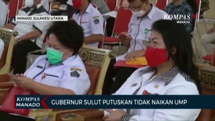 Pjs Gubernur Sulut Putuskan Tidak Naikan Ump