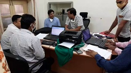 चार हजार रुपए रिश्वत लेते ब्लॉक अकाउंटेंट गिरफ्तार