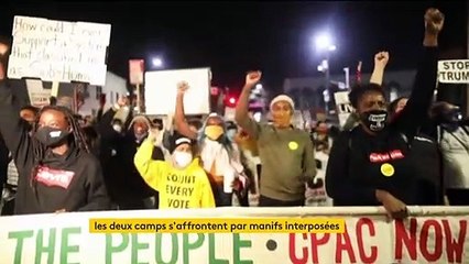 Présidentielle américaine : les deux camps se font entendre dans la rue