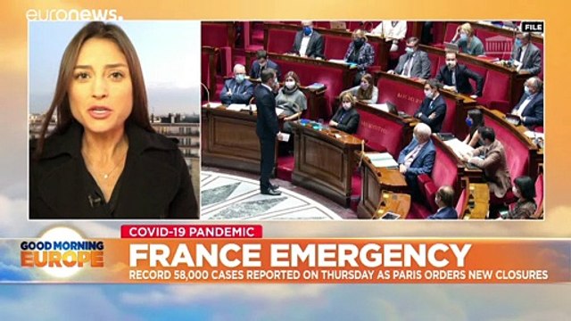 Coronavirus: France's intensive care units near full as COVID-19 infections hit record high