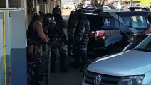 Diversas equipes a Polícia Militar são mobilizadas à Cadeia Pública de Cascavel