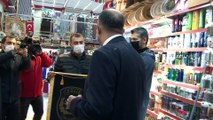 İstanbul Emniyet Müdürü Aktaş korona virüs denetimlerine katıldı