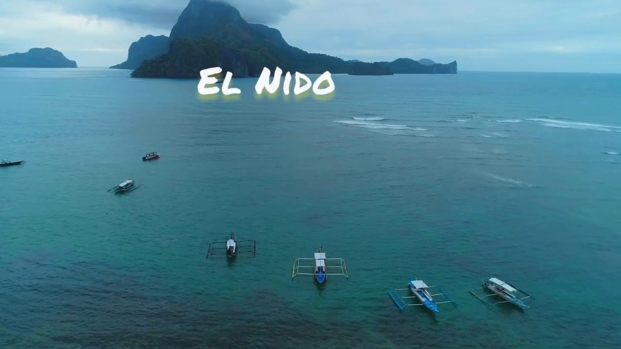 El Nido - is part in the municipality of Palawan , known for its white sand beaches ,coral reefs , big lagoons and underwater cavern.