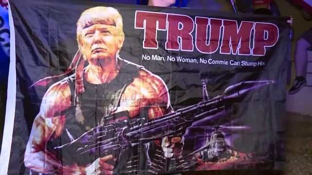 Wahlkrimi in den USA: Nerven bei Trump-Anhängern liegen blank