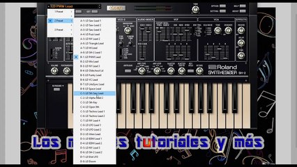 Un clasico de 1979 SINTETIZADOR ROLAND SH-2 (VSTi )