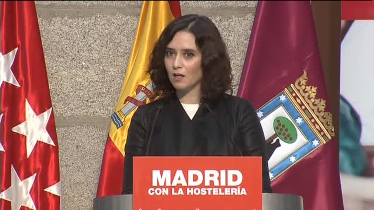 Ayuso: "Nos vamos introduciendo en un camino muy peligroso hacia el totalitarismo"