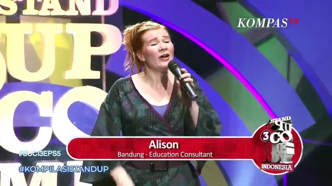 Kompilasi Stand Up Alison Victoria: Diajak Makan Steak, Gue Lebih Suka Nasi Padang - SUCI 3