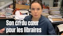 Amélie Nothomb soutient les librairies indépendantes sur 