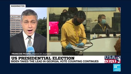 Washington 'shocked' by Trump's baseless voting fraud claims