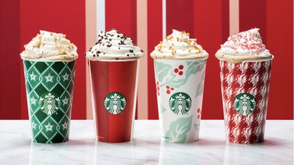 Télécharger la video: Starbucks Offering Free Reusable Holiday Cup