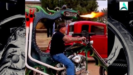 Dangerous Costum Bikes in the world || Daily Motion || Farak Paila