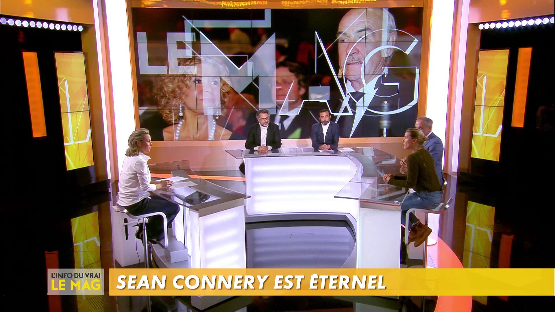 Stephanie Renouvin Et Philip Turle Rendent Hommage A Sean Connery Video Dailymotion