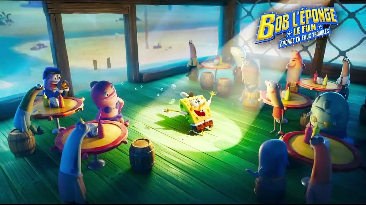 Bob l'éponge : éponge en eaux troubles Bande Annonce VF HD