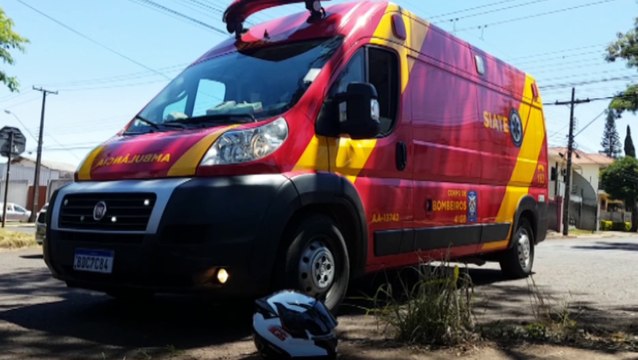 Colisão entre carro e moto é registrada no Bairro Maria Luiza