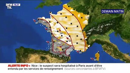La météo pour ce samedi 7 novembre 2020