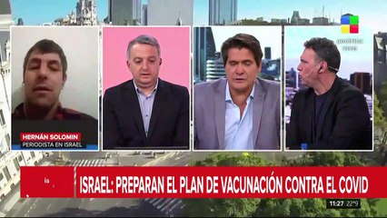 Israel: preparan plan de vacunación contra el COVID-19