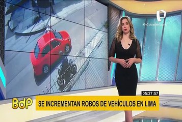 Atención: estos distritos están en la mira de ladrones de vehículos