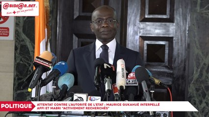 Situation sociopolitique - Maurice Gukahué interpellé; Affi et Mabri “activement recherchés"