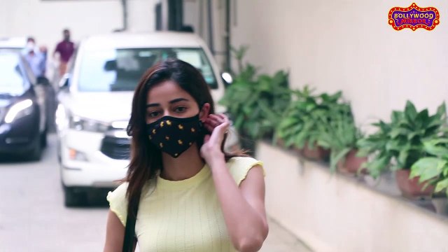 Bollywood Actress Ananya Panday Spotted At Dharma Office Bandra