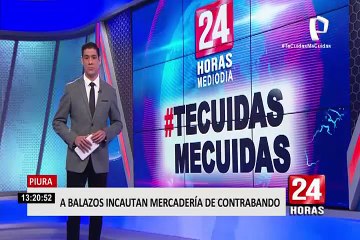 Piura: Policía se enfrenta a contrabandistas de ajos lanzando disparos al aire
