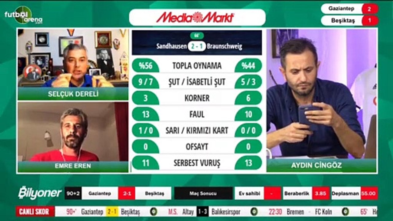 Selçuk Dereli, Gaziantep FK - Beşiktaş maçının tartışmalı pozisyonlarını yorumladı