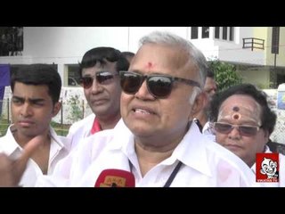 RadhaRavi answers Rajinikanth about  Nadigar Sangam Election