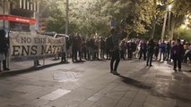 Cerca de 150 personas se manifiestan contra la violencia de género en Palma