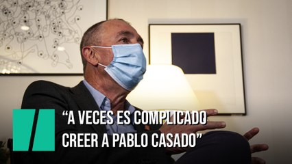Joan Baldoví: "A veces es complicado creer a Casado"