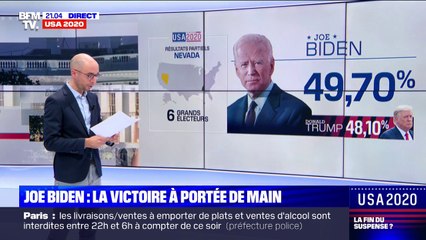 Download Video: Présidentielle américaine: le point sur les derniers résultats partiels à 21h