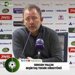 Sergen Yalçın: "Bu seviyede böyle goller yememeliyiz"