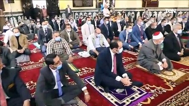 محافظ المنوفية ووزير الأوقاف ومفتي الجمهورية يفتتحون مسجد الرحمة والمغفرة بشبين الكوم