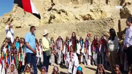 وزير السياحة والآثار يفتتح قلعة شالي وجامع اغورمي بواحة سيوة بعد انتهاء ترميمهم