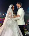 اللقطات الأولى لحفل زفاف هنادي مهنا وأحمد خالد صالح