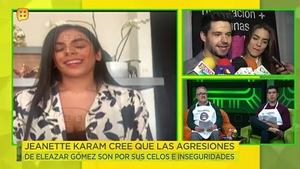 Jeanette Karam revela que también fue víctima de violencia por parte de Eleazar Gómez.| Ventaneando