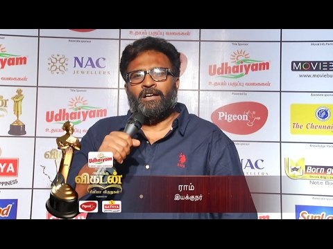 Ananda Vikatan Cinema Awards 2016 | Director Ram