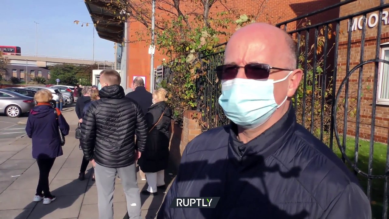 UK: Long queues in Liverpool as city-wide COVID testing pilot begins