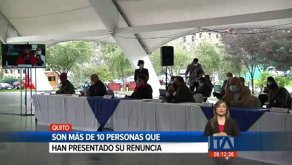 Linda Guamán presentó este lunes su renuncia irrevocable